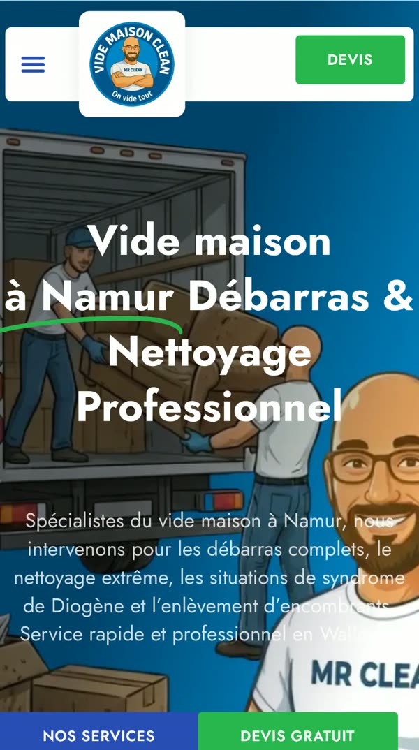 creation site web namur